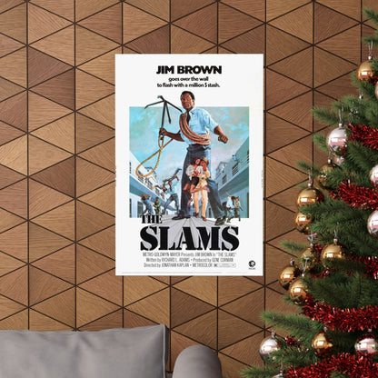 THE SLAMS 1973 - Paper Movie Poster-The Sticker Space