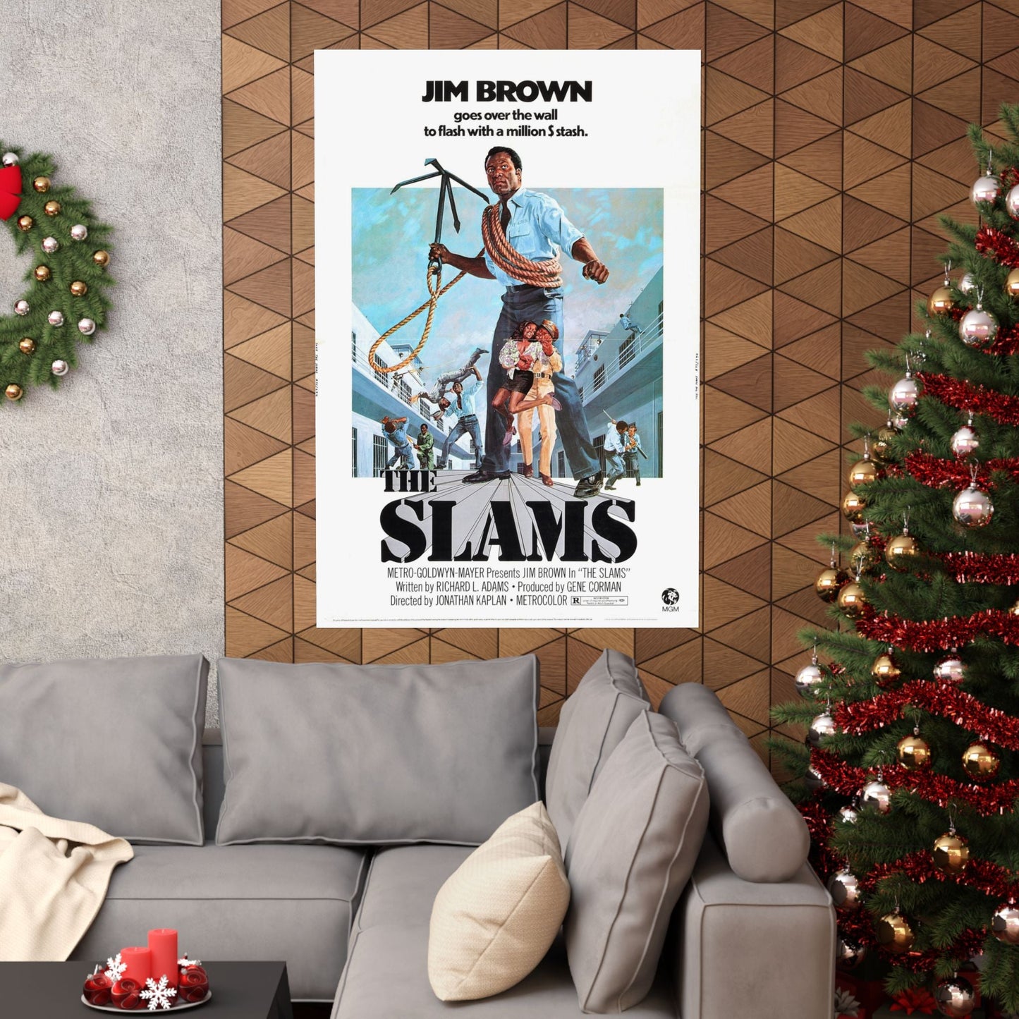 THE SLAMS 1973 - Paper Movie Poster-The Sticker Space