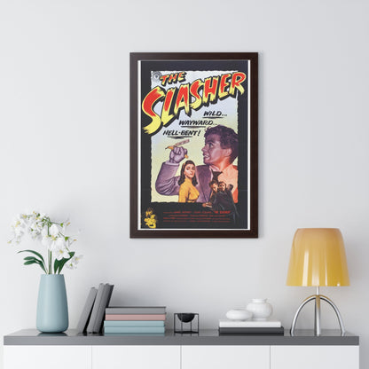 THE SLASHER 1953 - Framed Movie Poster-The Sticker Space