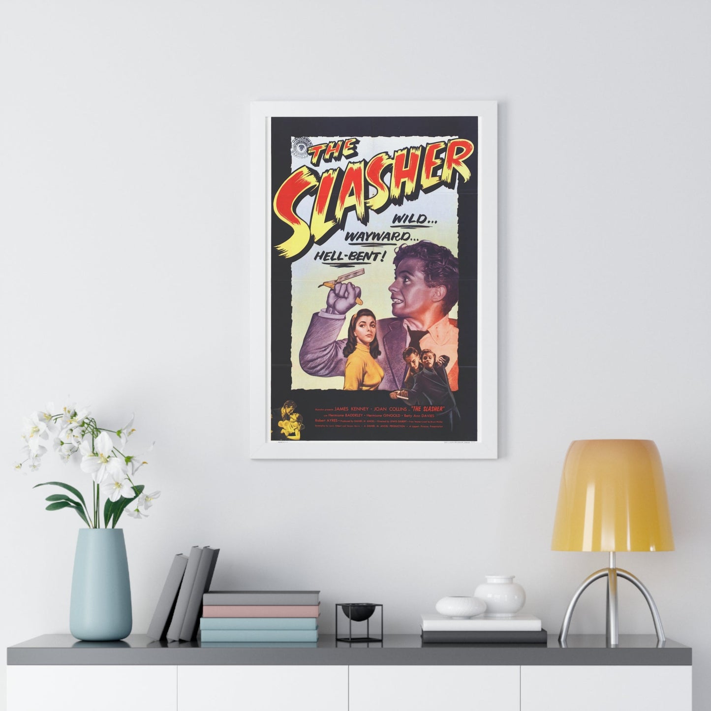 THE SLASHER 1953 - Framed Movie Poster-The Sticker Space