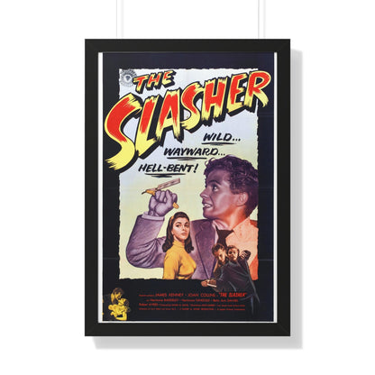 THE SLASHER 1953 - Framed Movie Poster-20" x 30"-The Sticker Space