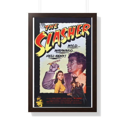 THE SLASHER 1953 - Framed Movie Poster-20" x 30"-The Sticker Space