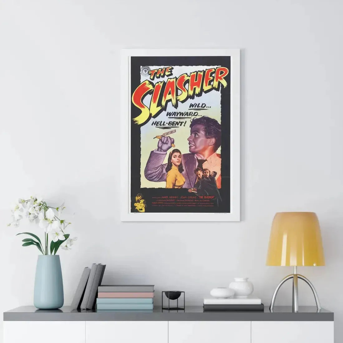 THE SLASHER 1953 - Framed Movie Poster - The Sticker Space
