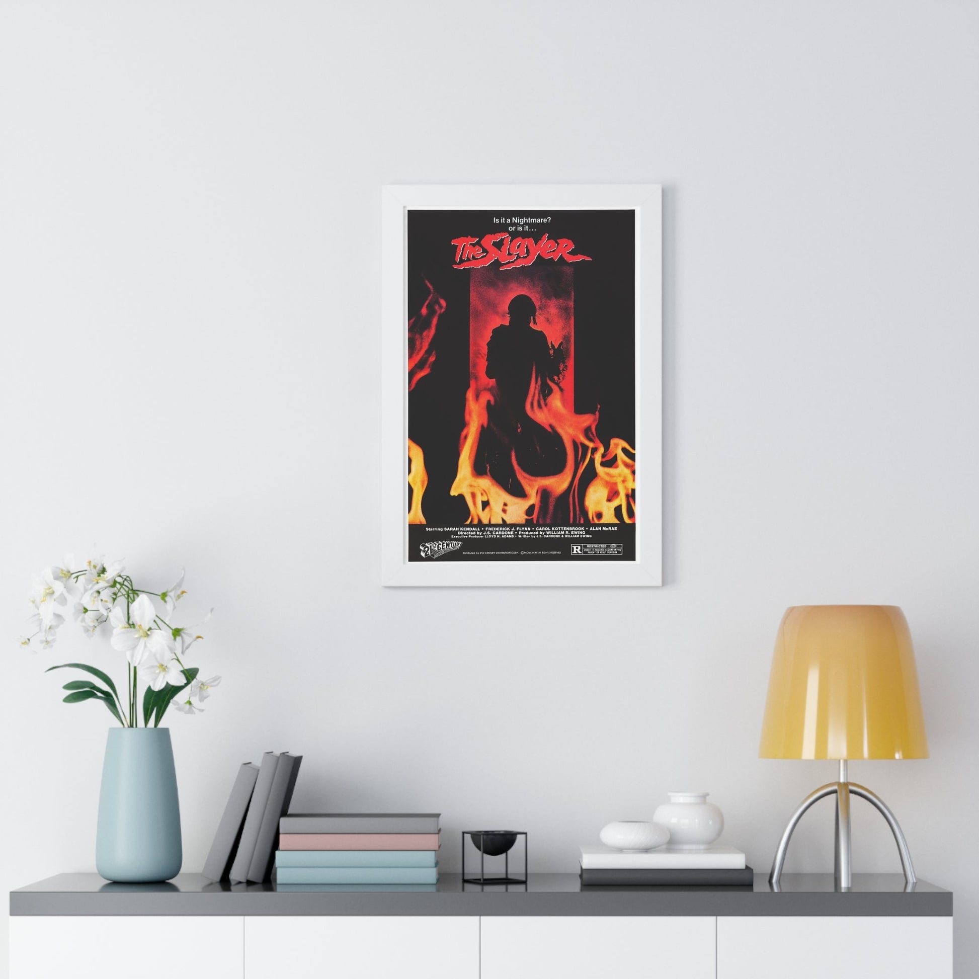 THE SLAYER 1982 - Framed Movie Poster-The Sticker Space