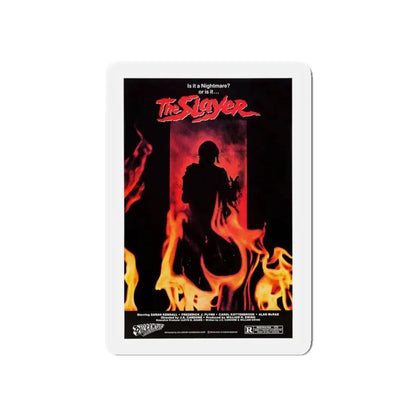 THE SLAYER 1982 Movie Poster - Refrigerator Magnet 5 Inch - The Sticker Space