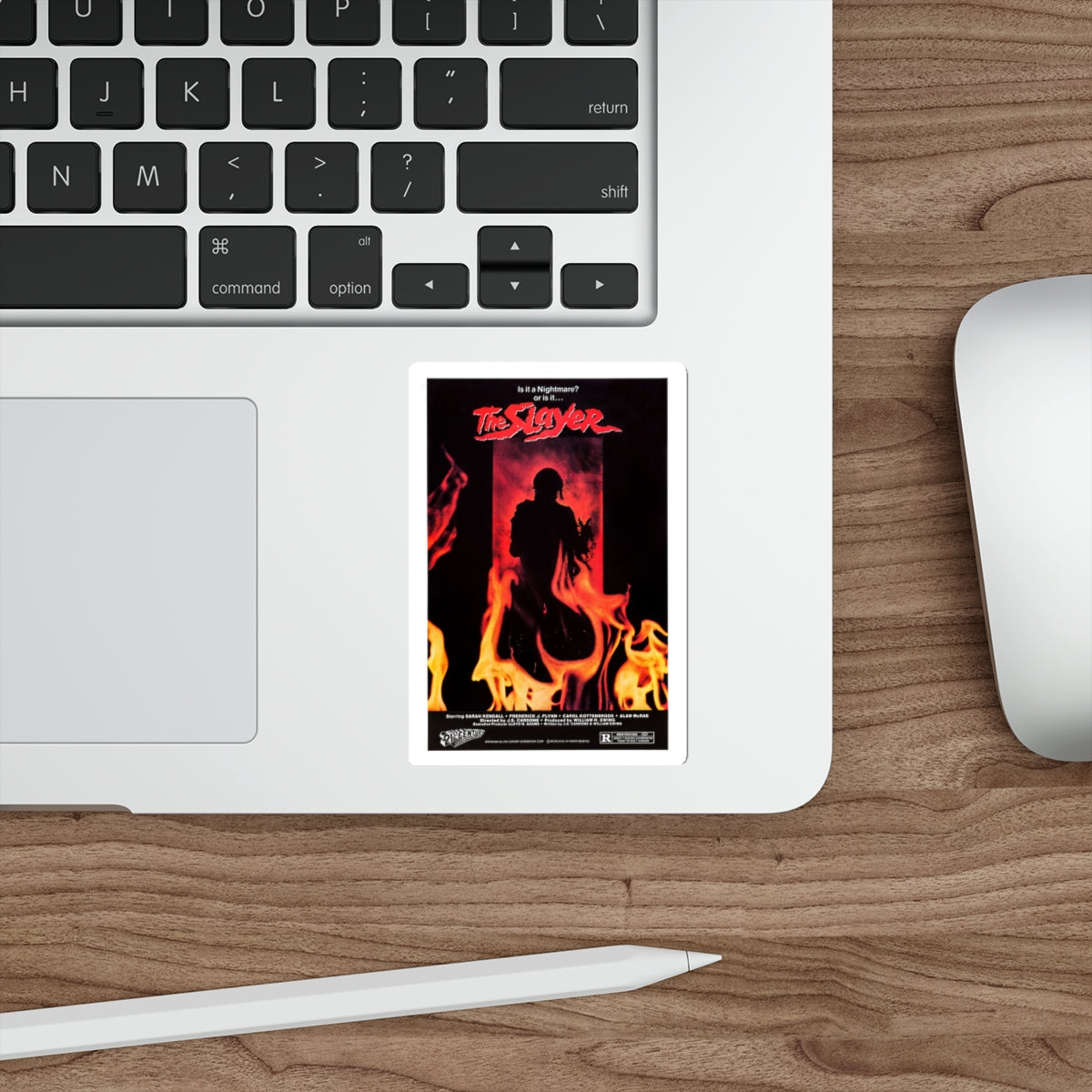 THE SLAYER 1982 Movie Poster STICKER Vinyl Die-Cut Decal-The Sticker Space