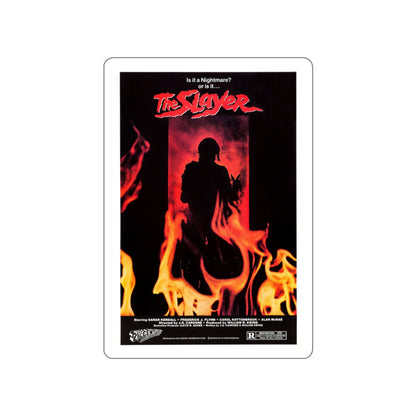 THE SLAYER 1982 Movie Poster STICKER Vinyl Die-Cut Decal-White-The Sticker Space