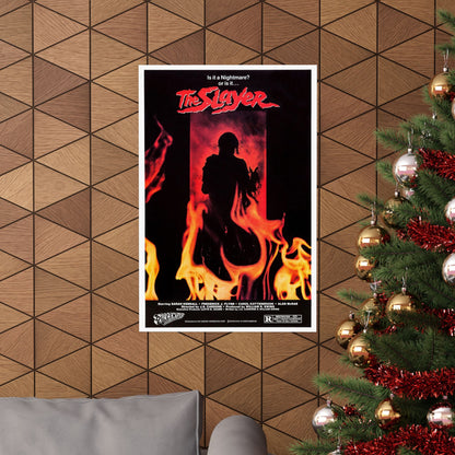 THE SLAYER 1982 - Paper Movie Poster-The Sticker Space