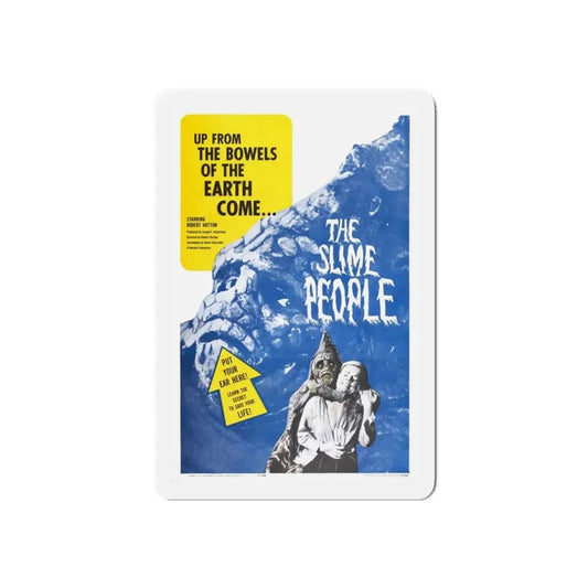THE SLIME PEOPLE 1963 Movie Poster - Refrigerator Magnet 6 Inch - The Sticker Space