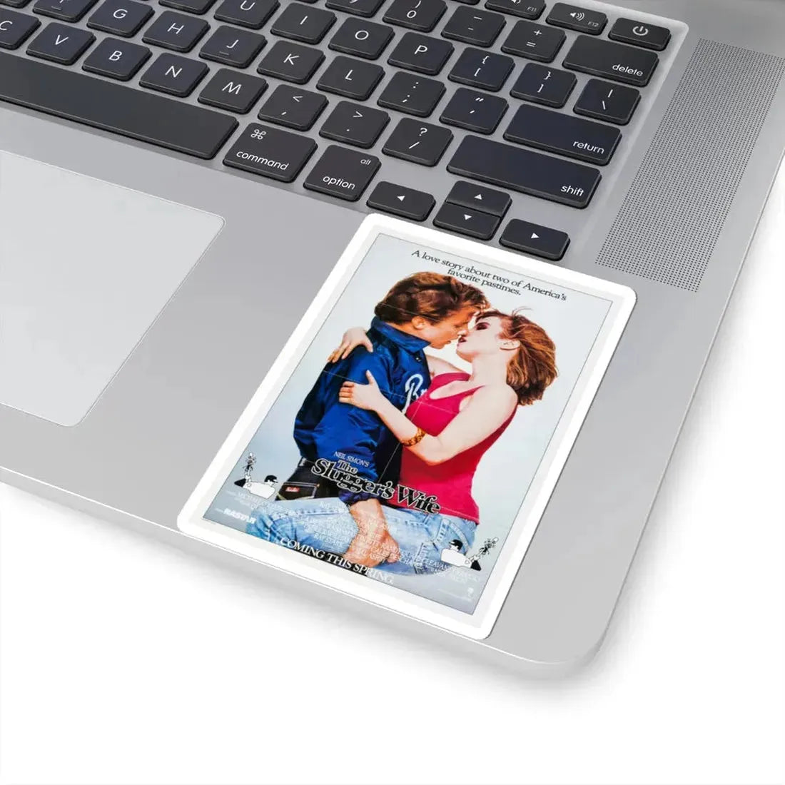 The Slugger's Wife 1985 Movie Poster - STICKER Vinyl Kiss-Cut Decal - The Sticker Space