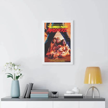 THE SLUMBER PARTY MASSACRE 1982 - Framed Movie Poster - The Sticker Space