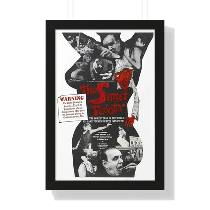 THE SMUT PEDDLER 1965 - Framed Movie Poster 16″ x 24″ Black - The Sticker Space