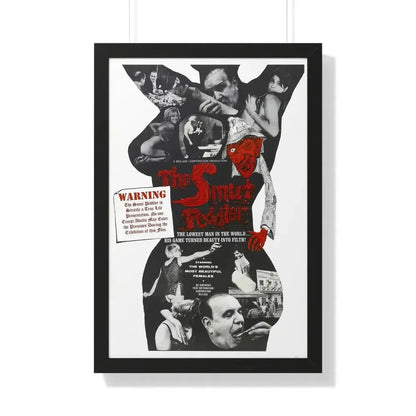 THE SMUT PEDDLER 1965 - Framed Movie Poster 20" x 30" Black - The Sticker Space