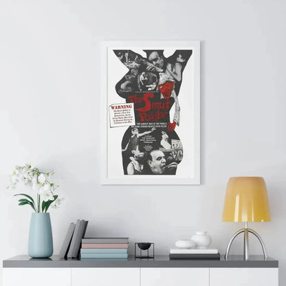 THE SMUT PEDDLER 1965 - Framed Movie Poster - The Sticker Space