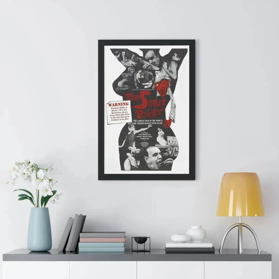 THE SMUT PEDDLER 1965 - Framed Movie Poster - The Sticker Space