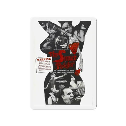 THE SMUT PEDDLER 1965 Movie Poster - Refrigerator Magnet 2 Inch - The Sticker Space