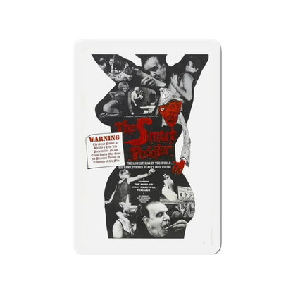 THE SMUT PEDDLER 1965 Movie Poster - Refrigerator Magnet 3 Inch - The Sticker Space