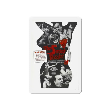 THE SMUT PEDDLER 1965 Movie Poster - Refrigerator Magnet 6 Inch - The Sticker Space