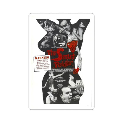 THE SMUT PEDDLER 1965 Movie Poster - STICKER Vinyl Kiss-Cut Decal 6 Inch White - The Sticker Space