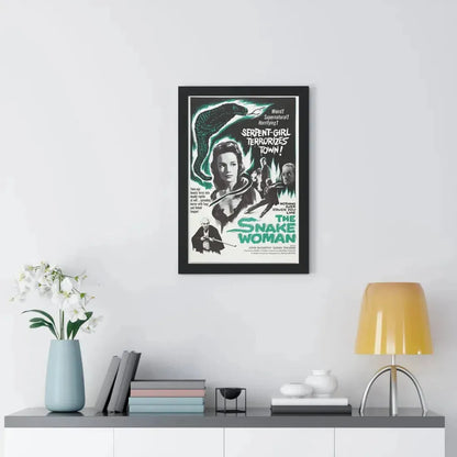 THE SNAKE WOMAN 1961 - Framed Movie Poster - The Sticker Space