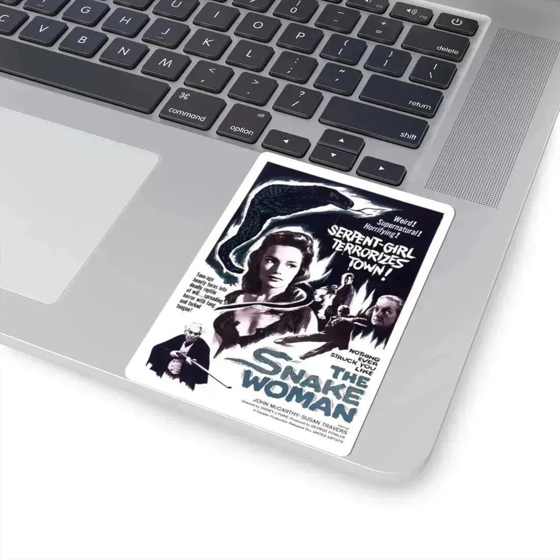 The Snake Woman 1961 Movie Poster - STICKER Vinyl Kiss-Cut Decal - The Sticker Space