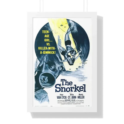 THE SNORKEL 1958 - Framed Movie Poster 16″ x 24″ White - The Sticker Space