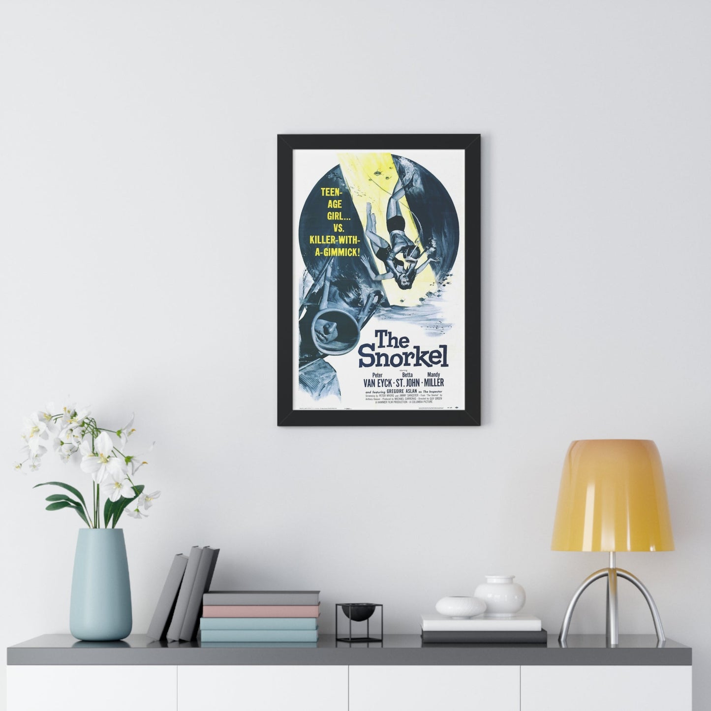 THE SNORKEL 1958 - Framed Movie Poster-The Sticker Space