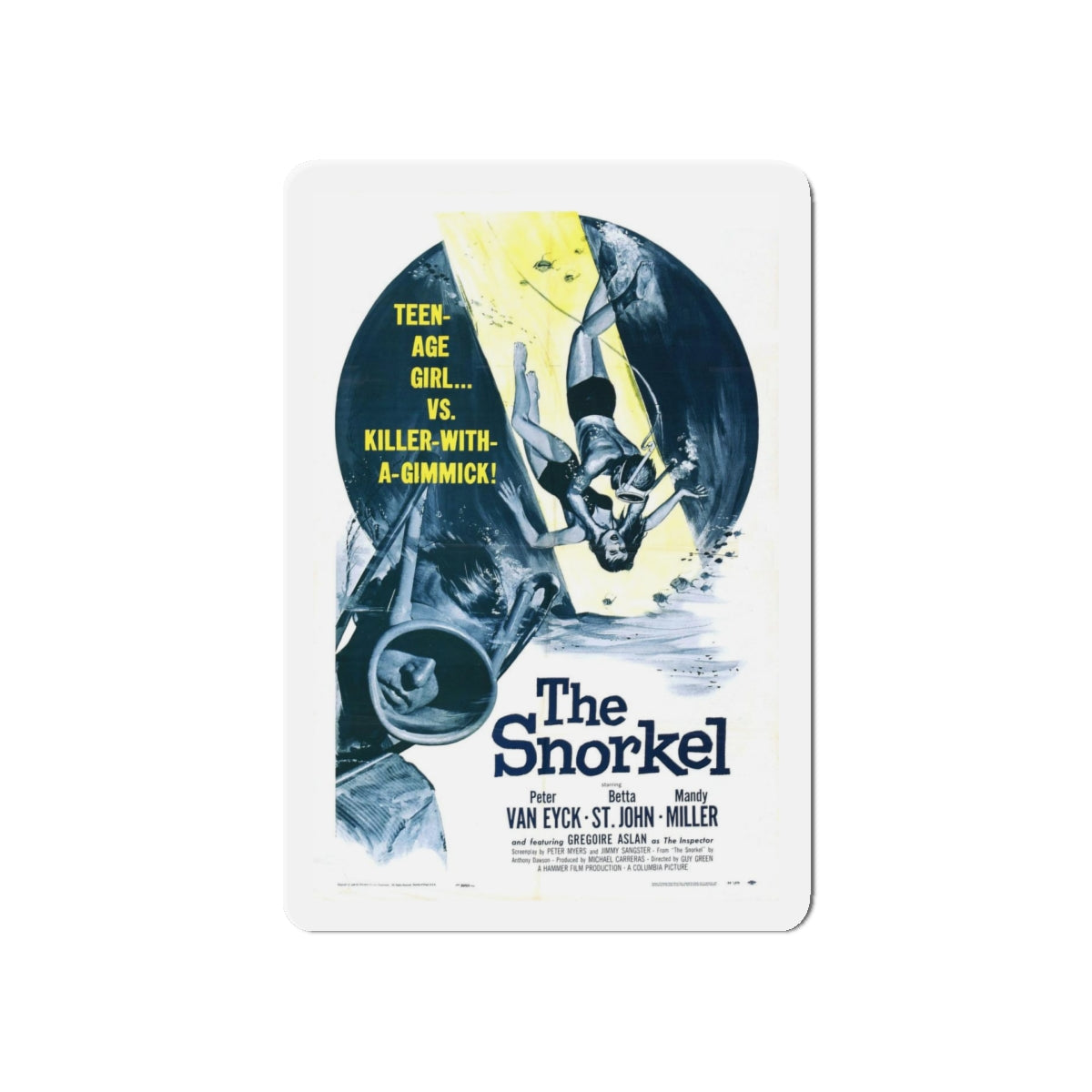 THE SNORKEL 1958 Movie Poster - Refrigerator Magnet