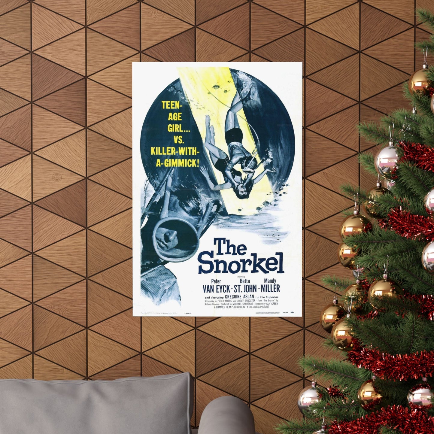 THE SNORKEL 1958 - Paper Movie Poster-The Sticker Space