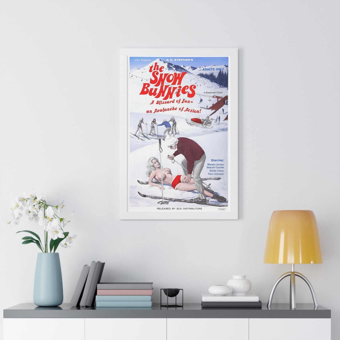 THE SNOW BUNNIES 1972 - Framed Movie Poster-The Sticker Space