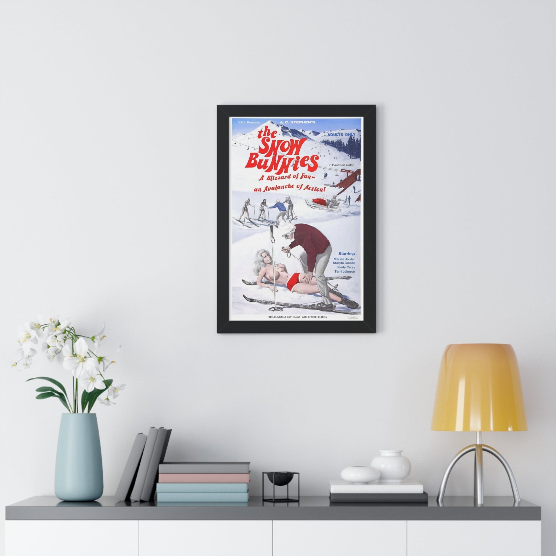 THE SNOW BUNNIES 1972 - Framed Movie Poster-The Sticker Space