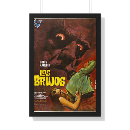 THE SORCERERS (SPAIN) 1967 - Framed Movie Poster-20" x 30"-The Sticker Space