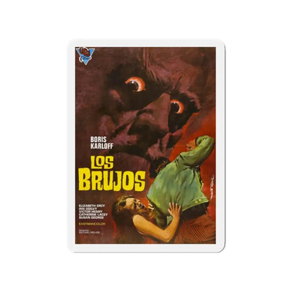 THE SORCERERS (SPAIN) 1967 Movie Poster - Refrigerator Magnet 2 Inch - The Sticker Space