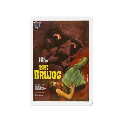 THE SORCERERS (SPAIN) 1967 Movie Poster - Refrigerator Magnet 3 Inch - The Sticker Space