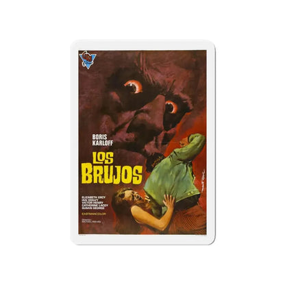 THE SORCERERS (SPAIN) 1967 Movie Poster - Refrigerator Magnet 4 Inch - The Sticker Space