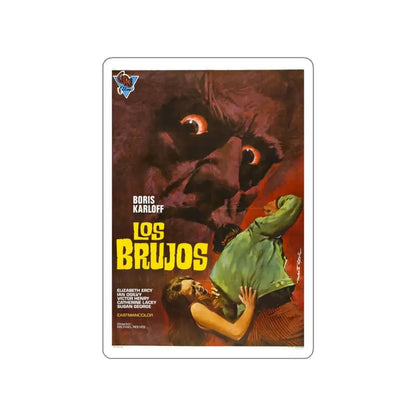 THE SORCERERS (SPAIN) 1967 Movie Poster STICKER Vinyl Die-Cut Decal 3 Inch - The Sticker Space