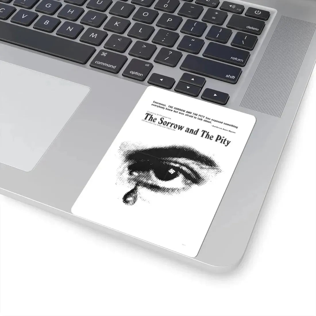 The Sorrow and the Pity 1972 Movie Poster - STICKER Vinyl Kiss-Cut Decal - The Sticker Space