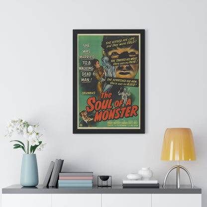 THE SOUL OF A MONSTER 1944 - Framed Movie Poster-The Sticker Space