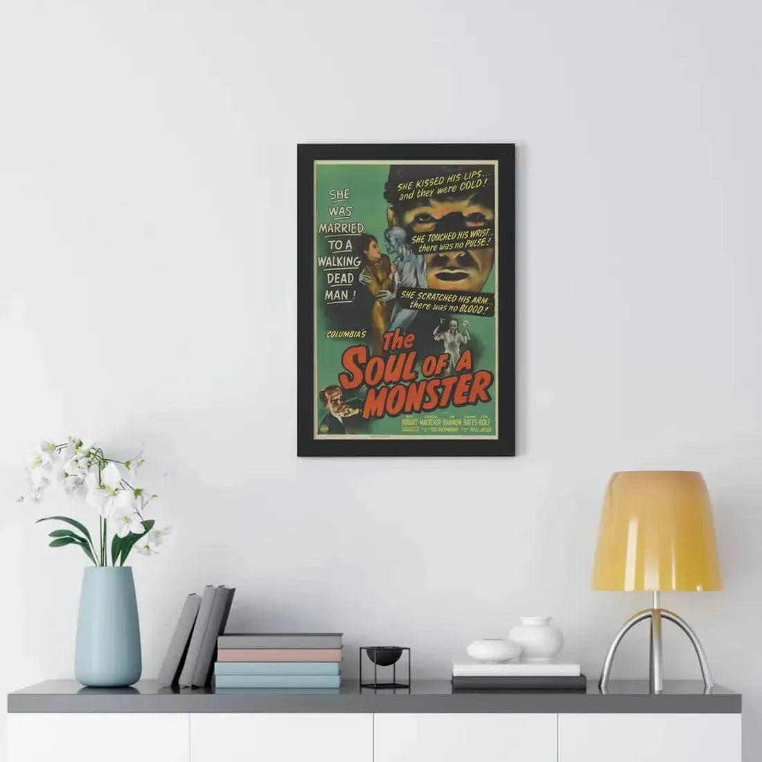 THE SOUL OF A MONSTER 1944 - Framed Movie Poster - The Sticker Space