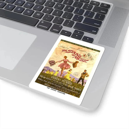 The Sound of Music 1965 Movie Poster - STICKER Vinyl Kiss-Cut Decal - The Sticker Space