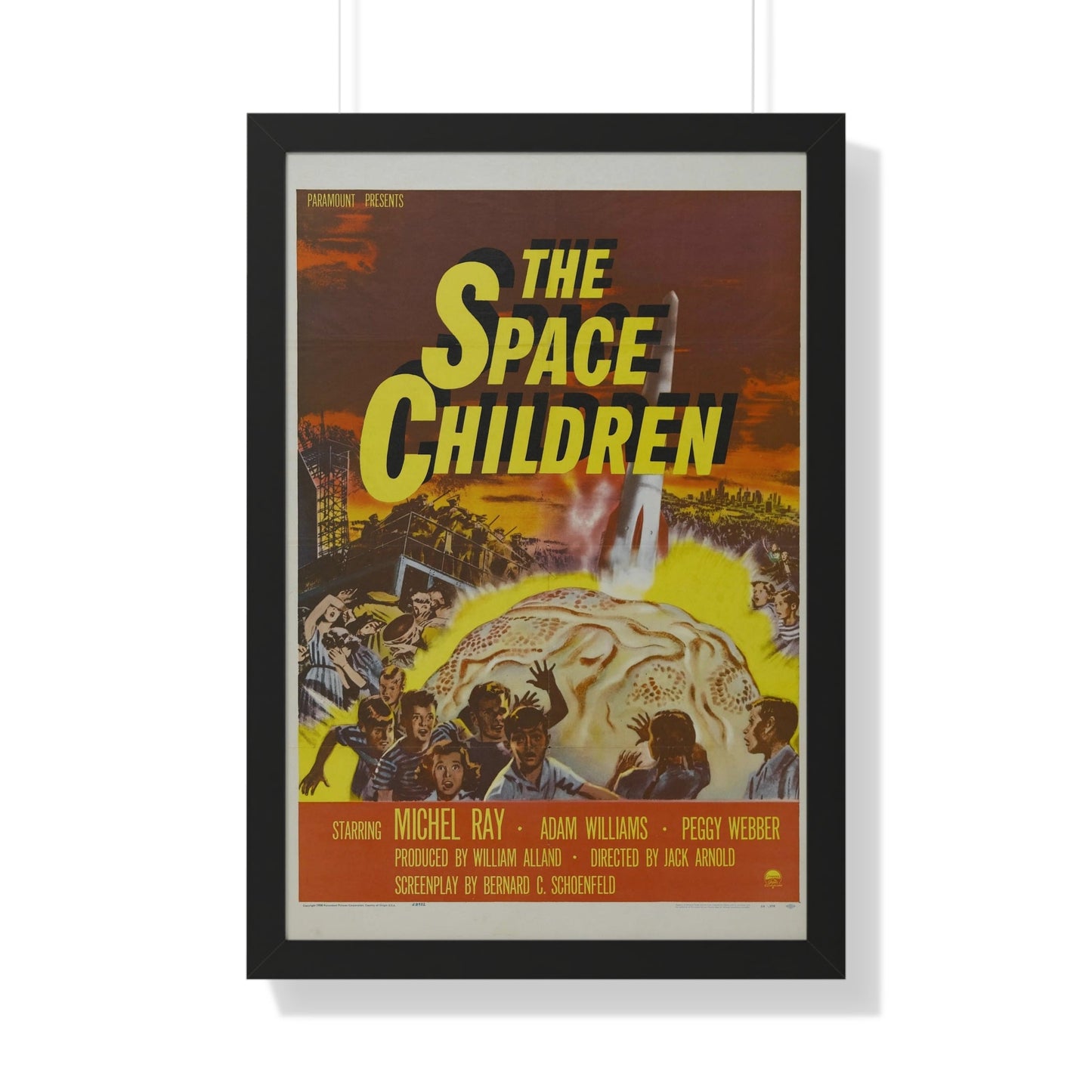 THE SPACE CHILDREN 1958 - Framed Movie Poster-20" x 30"-The Sticker Space