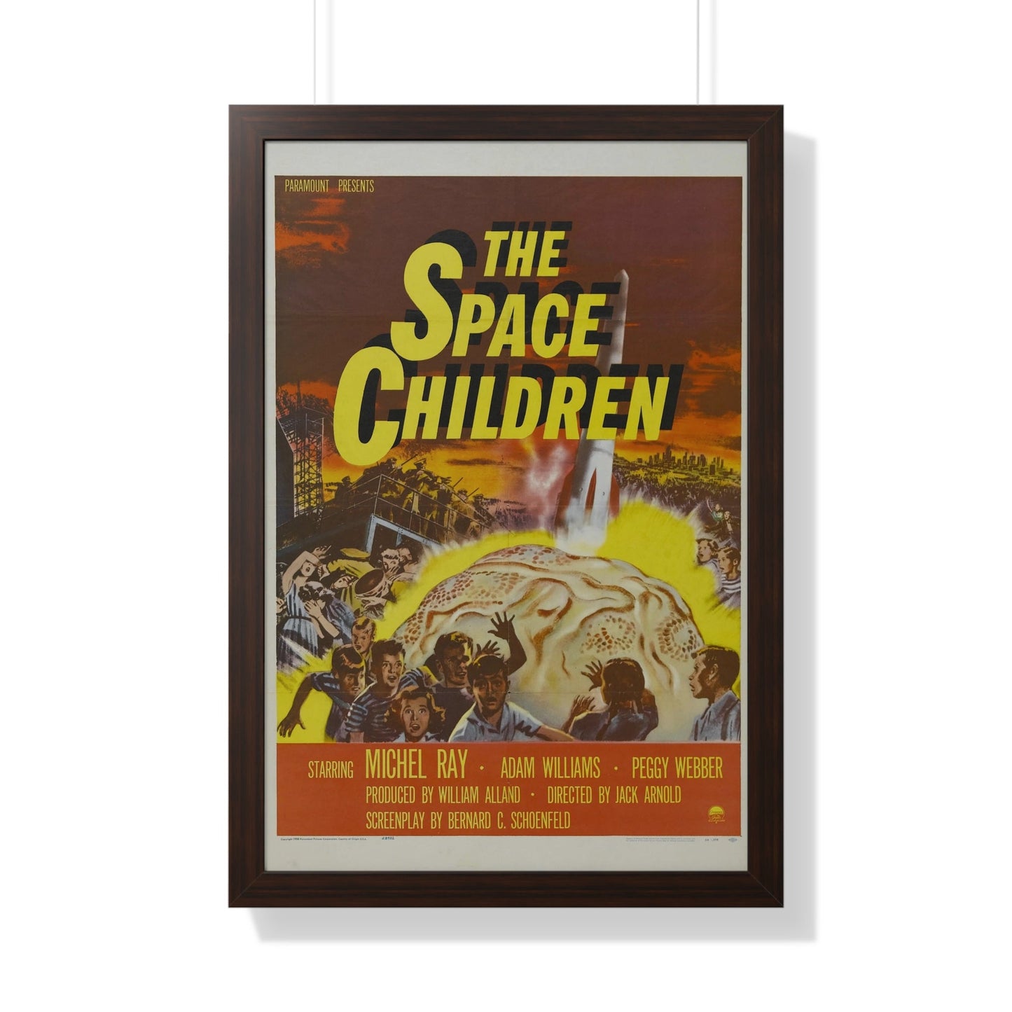 THE SPACE CHILDREN 1958 - Framed Movie Poster-20" x 30"-The Sticker Space