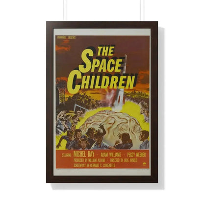 THE SPACE CHILDREN 1958 - Framed Movie Poster 20" x 30" Walnut - The Sticker Space
