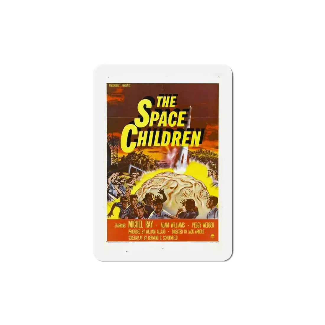 The Space Children 1958 Movie Poster Refrigerator Magnet 5 Inch - The Sticker Space