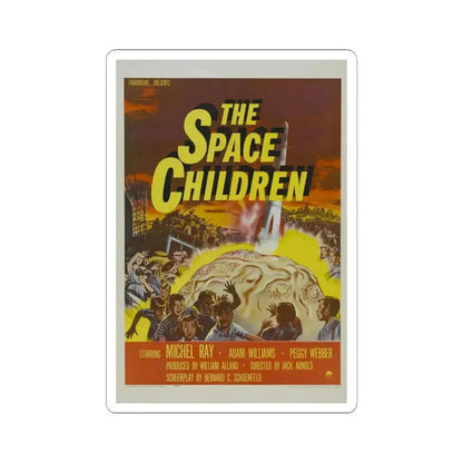 THE SPACE CHILDREN 1958 Movie Poster - STICKER Vinyl Kiss-Cut Decal 6 Inch White - The Sticker Space