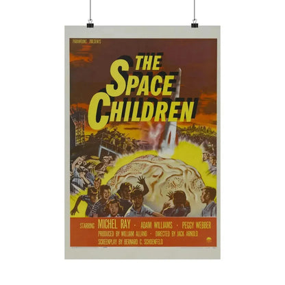 THE SPACE CHILDREN 1958 - Paper Movie Poster 16″ x 24″ Matte - The Sticker Space