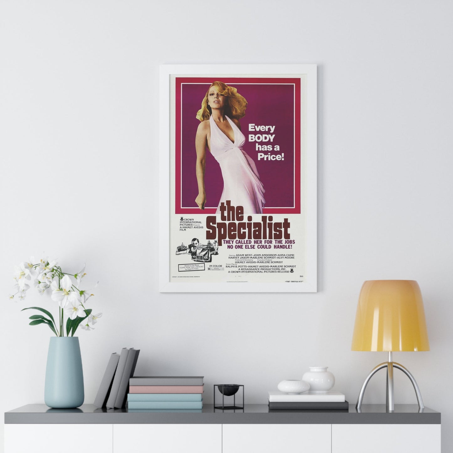 THE SPECIALIST 1975 - Framed Movie Poster-The Sticker Space