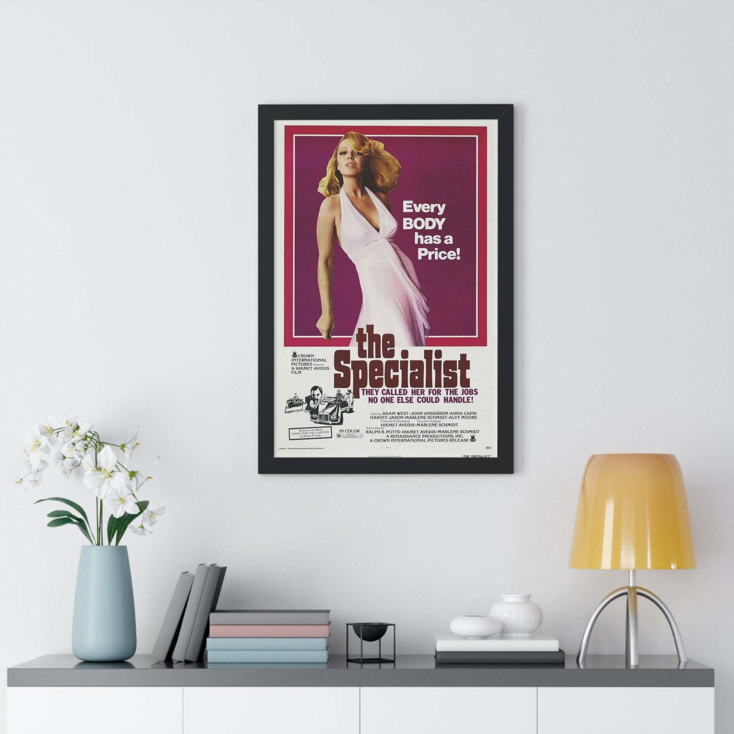 THE SPECIALIST 1975 - Framed Movie Poster-The Sticker Space