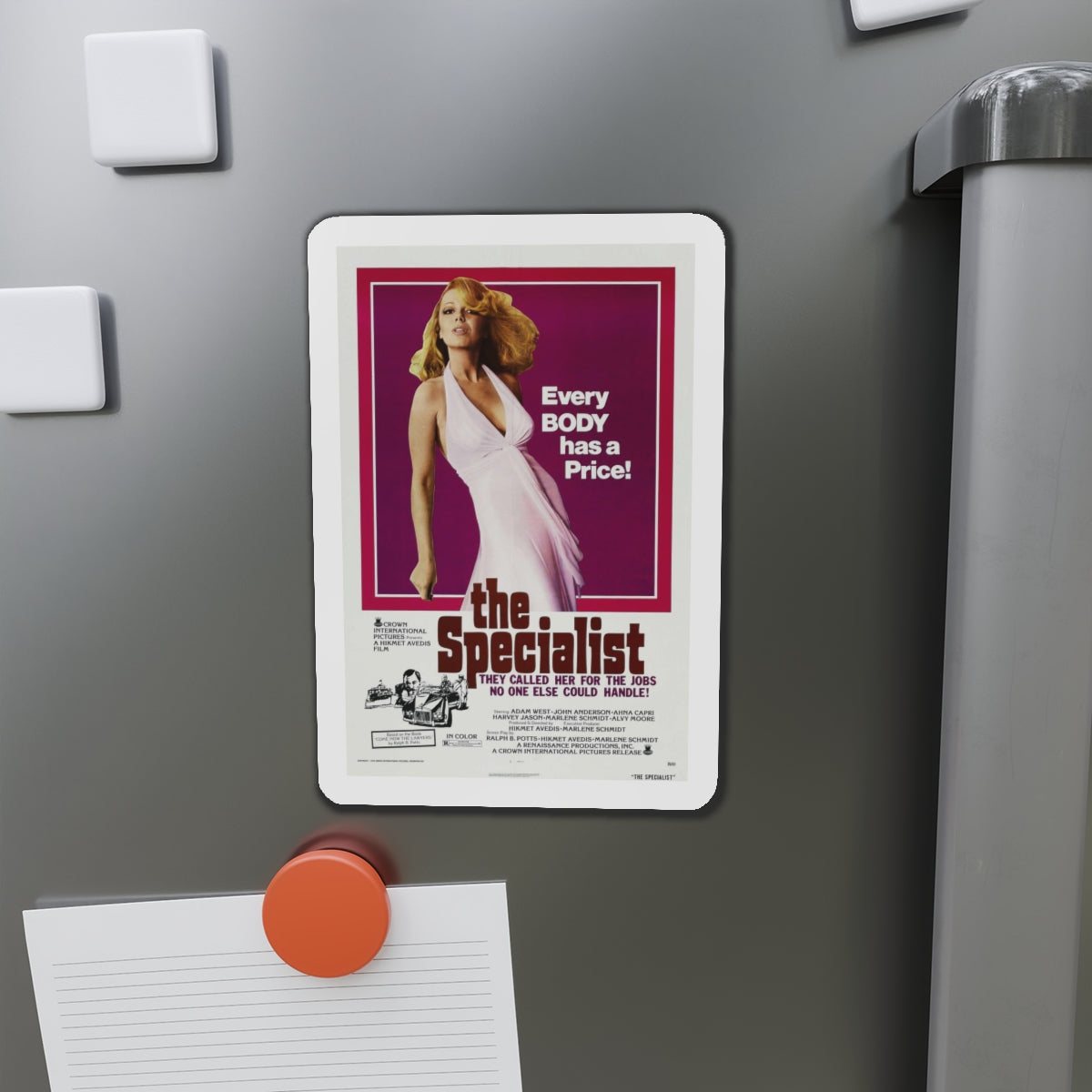 THE SPECIALIST 1975 Movie Poster - Refrigerator Magnet