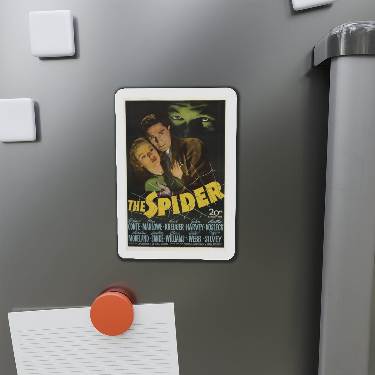 THE SPIDER 1958 Movie Poster - Refrigerator Magnet